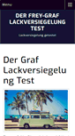 Mobile Screenshot of grafundfrey.de